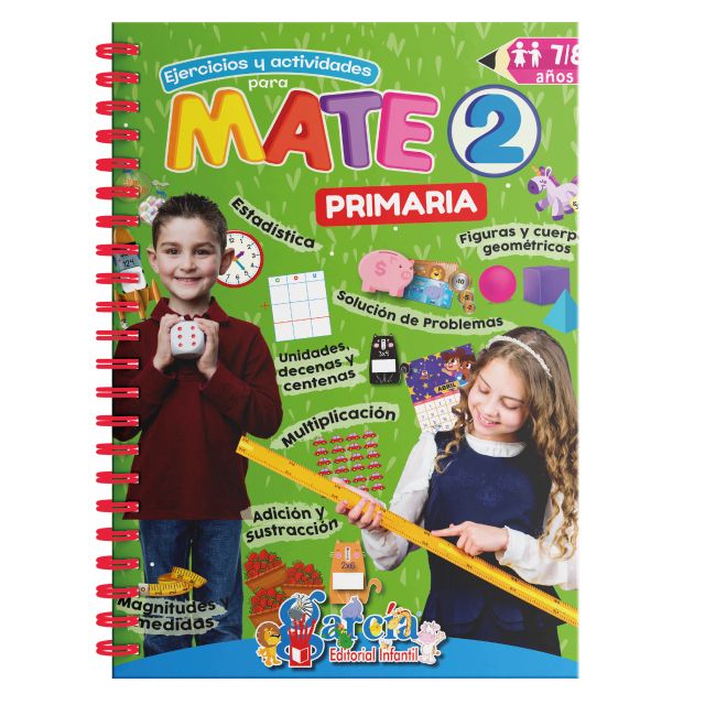 Mate 2 Primaria Ejercicios y Actividades Ed. García 30452