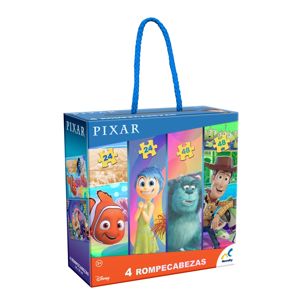Disney Pixar 4 en 1, Novelty, JCA-3571