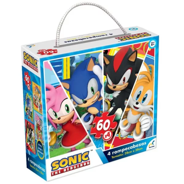 Sonic 4 en 1, Novelty, JCA-3486