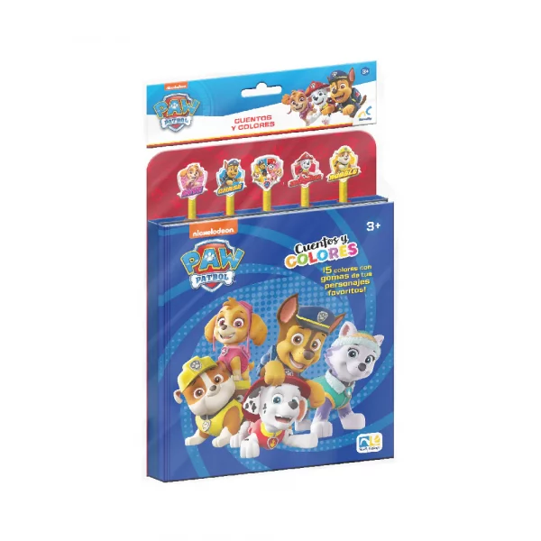 Cuentos y Colores Paw Patrol, Novelty, KNO-3998