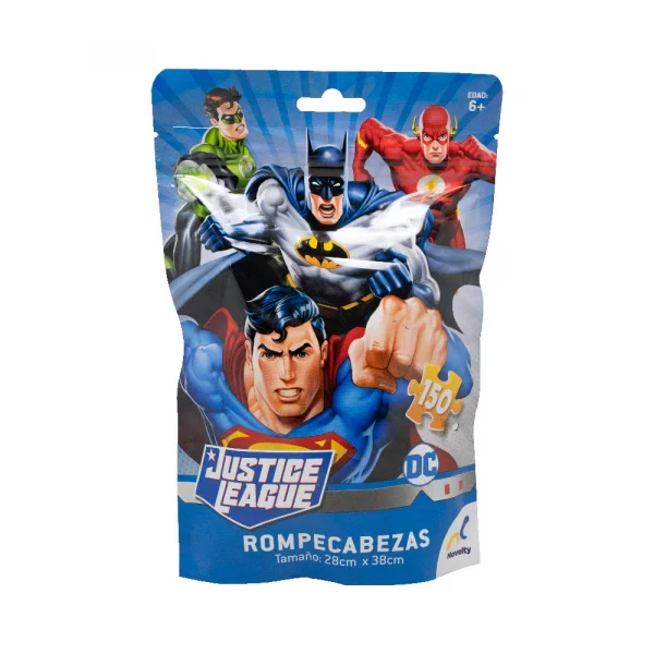 Rompecabezas Bolsa Foil Justice League, Novelty, JCA-1680