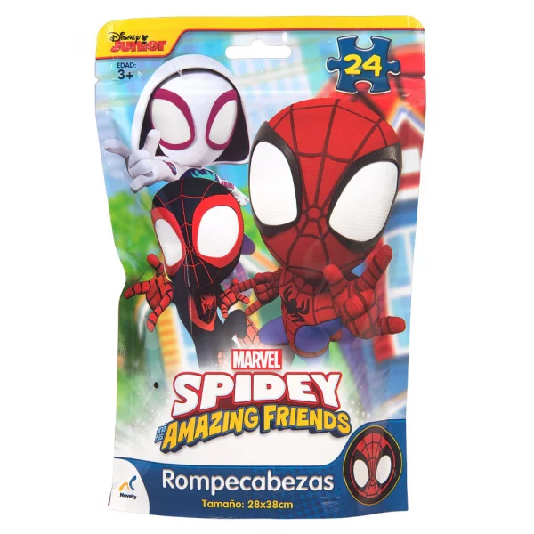 Rompecabezas Bolsa Foil Spidey And His Amazing Friends, Novelty, JCA-3119