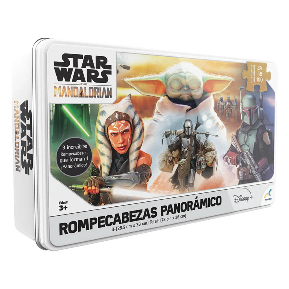 Star Wars The Mandalorian Panorámico 3 en 1, Novelty, JCA-3201