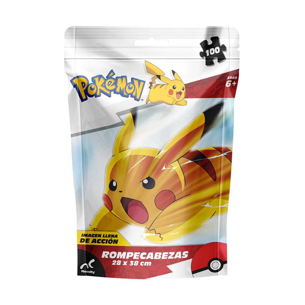 Pokemón Bolsa Foil, Novelty, JCA-4159
