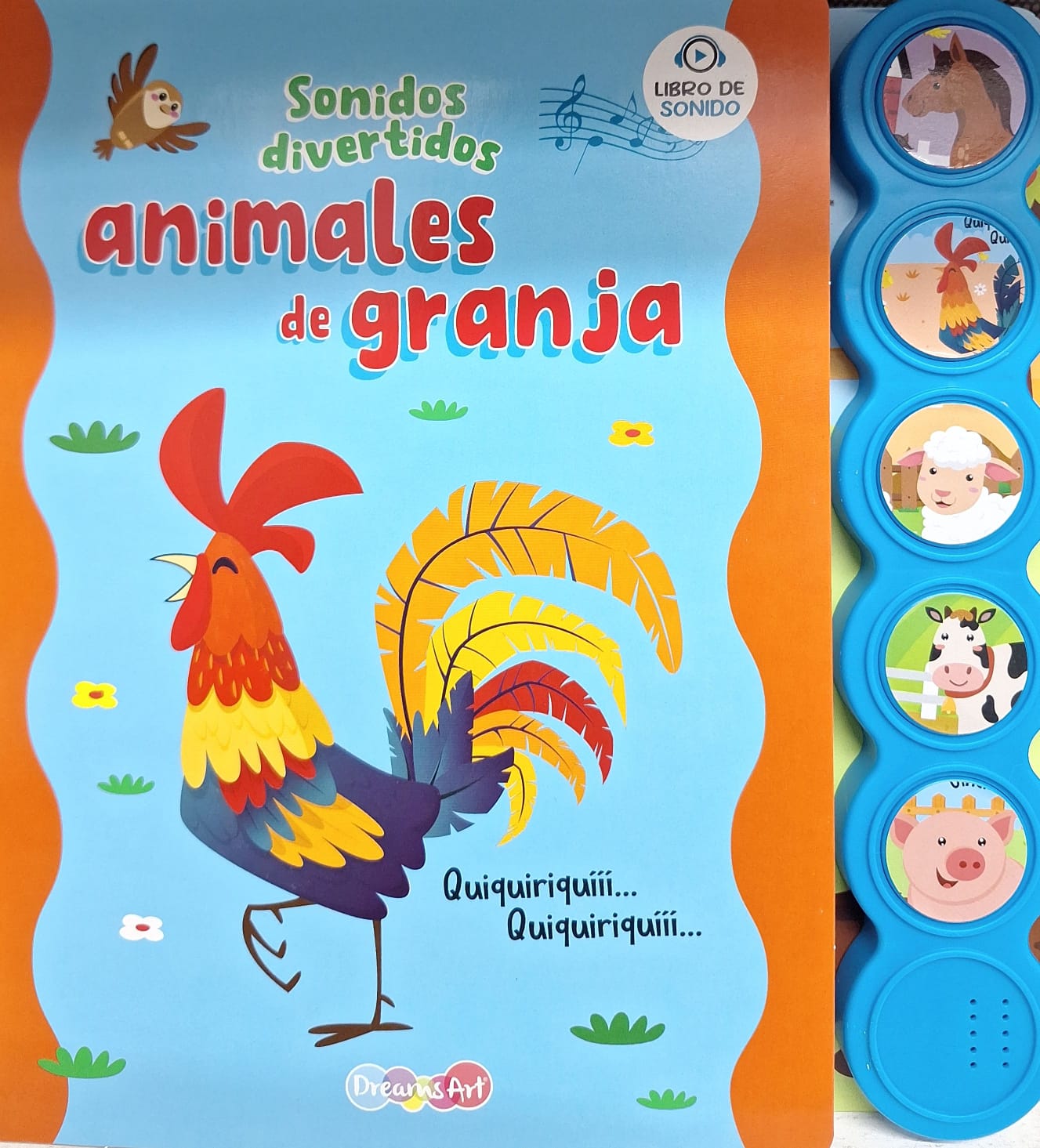 Sonidos Divertidos "Animales de la Granja", Dreams Art, BBBRI0224