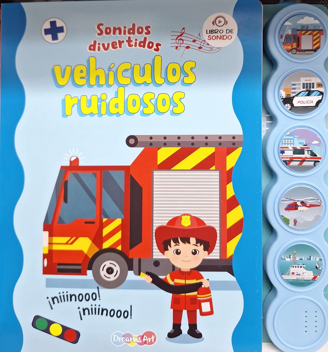 Sonidos Divertidos "Vehículos Ruidosos", Dreams Art, BBBRI0223