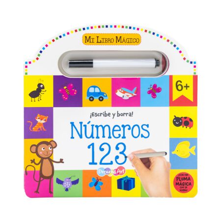 Mi Libro Mágico Escribe y Borra Números, Dreams Art, BAMMT5061