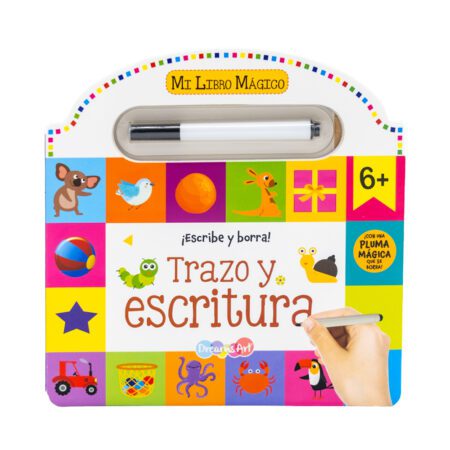 Mi Libro Mágico Escribe y Borra, Trazo y Escritura, Dreams Art, BAMMT5045