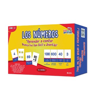 Tarjetas de los Números, Vía Aprende, DI-219