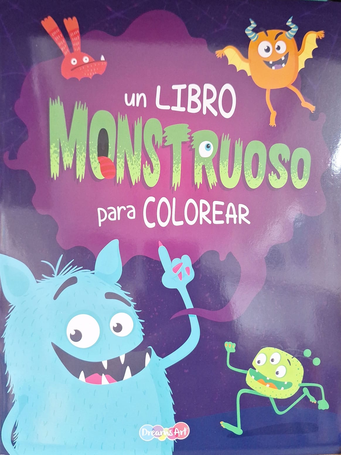 Un Libro Monstruoso para Colorear, Dreams Art, BCDAR3141-2